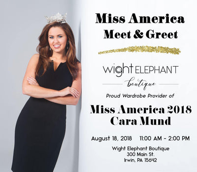 MISS AMERICA is coming to Wight Elephant!